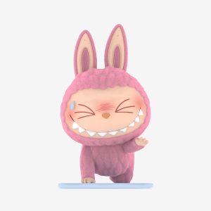 Figurine Labubu Sweating – Série Lazy Yoga