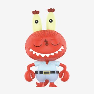 Figurine Labubu × SpongeBob – Mr. Krabs x Zimomo